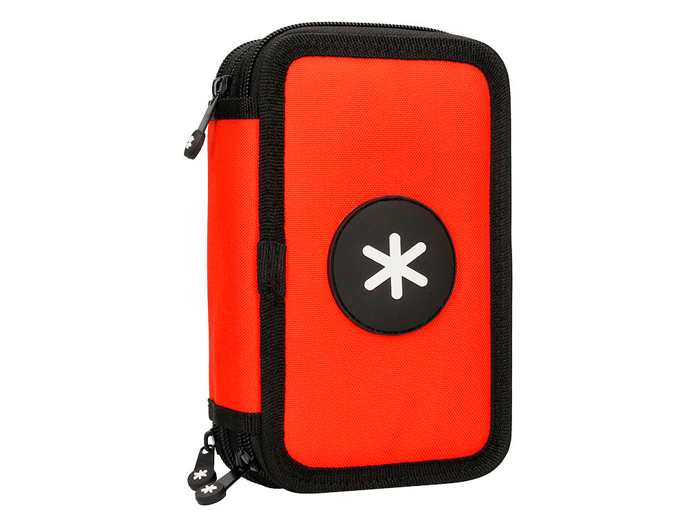 Plumier escolar antartik triple cremallera 36 piezas