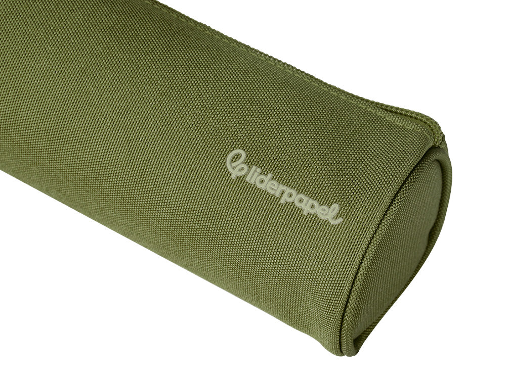 Estuche portatodo liderpapel classic cilindrico ancho 210x70mm