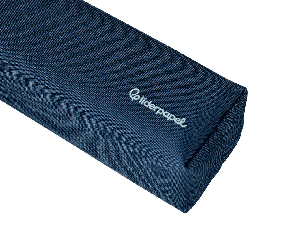 Estuche portatodo liderpapel classic rectangular con asa 210x70mm
