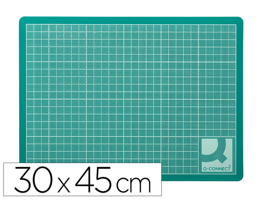 Plancha para corte q-connect din a3 3 mm grosor color verde