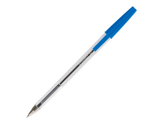 Boligrafo transparente q-connect  kf26039