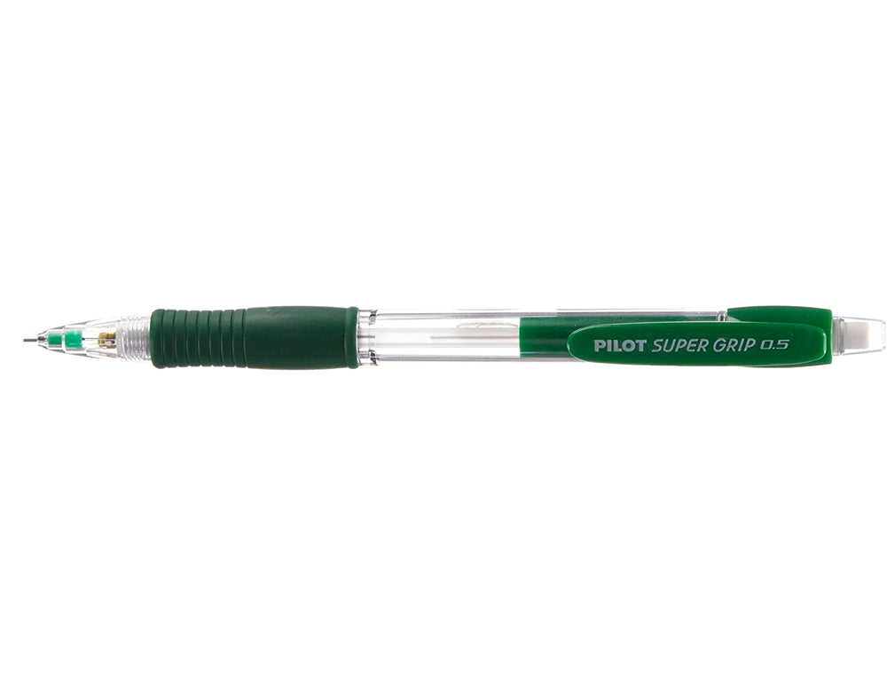 Portaminas pilot super grip 0,5 mm sujecion de caucho
