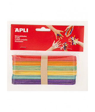 Depresores madera colores