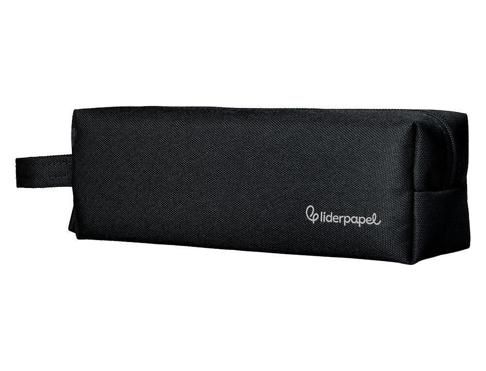 Estuche portatodo liderpapel classic rectangular con asa 210x70mm